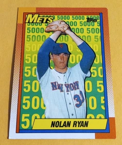 1990 Topps #2 Nolan Ryan 5000 Strikeouts - New York Mets - Picture 1 of 2