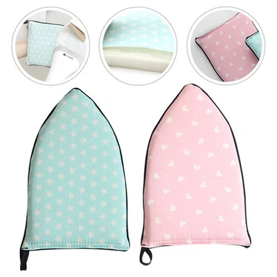  2 Pcs Protective Glove for Hand Held Steammer Iron Ironing Hand-held Mat - Image 1 of 4