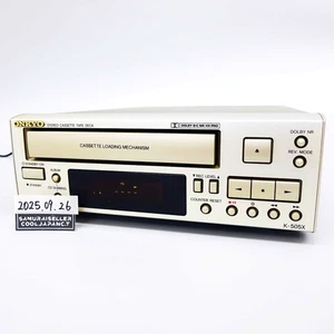 Onkyo K-505X Stereo Cassette Deck Silber Japan Gebraucht - Bild 1 von 15