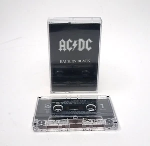 Back in Black by AC/DC 1980 (Cassette Atco (USA)) Original Nice Insert VG+ - Picture 1 of 7