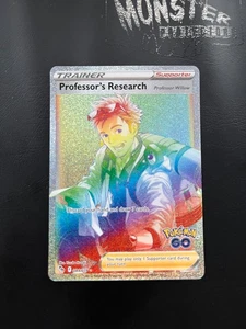 POKEMON TRAINER PROFESSOR'S RESEARCH 084/078 RAINBOW RARE POKÉMON GO - Bild 1 von 6