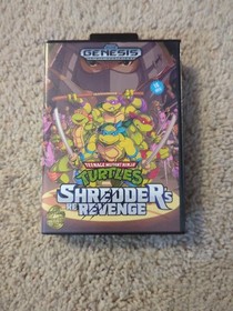 Teenage Mutant Ninja Turtles Shredder's Re-Revenge Sega Genesis Streets Of Rage