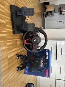 Hori Racing Wheel Apex Wireless Bluetooth Lenkrad Inklusive Pedale PC PS4 - Bild 1 von 11