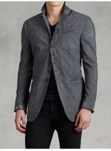 $ 1698 Neu mit Etikett neu John Varvatos Collection Woodward Multiknopf Jacke EU 48 USA 38 - Bild 1 von 6