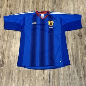 JAPAN 2004/06 HOME FOOTBALL SHIRT SOCCER JERSEY ADIDAS 555315 VINTAGE NAKATA XL - Picture 1 of 4