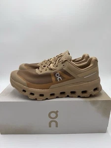 On Women's Cloudvista 2 Trail Running Shoes Chai Dune Size 11 New *read* - Picture 1 of 9