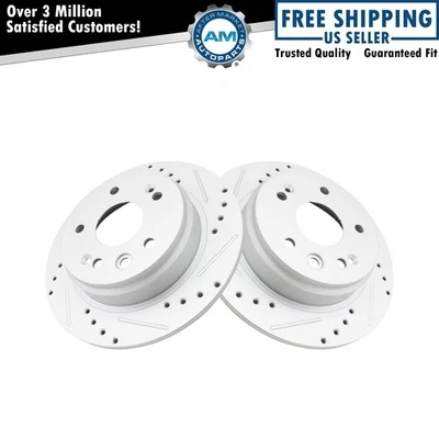 Juego de rotores de freno trasero para Acura TL 1999-2003 Foto 1 de 4