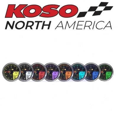 Koso HD-05 Multi-Function Tachometer/Speedometer for 2004-2009 Harley yv Foto 1 de 4