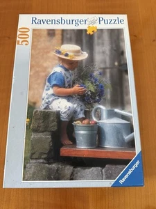 Rompecabezas Ravensburger 500 piezas - Vacaciones en el campo - de 1995 - Imagen 1 de 4