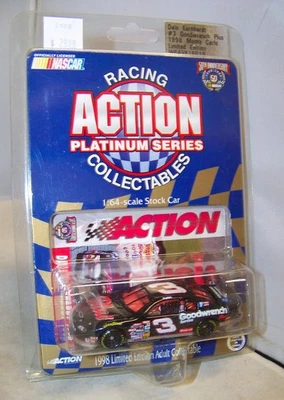 1:64 ACTION 1998 #3 GM GOODWRENCH SERVICE PLUS MONTE CARLO DALE EARNHARDT SR MIP - Image 1 of 3