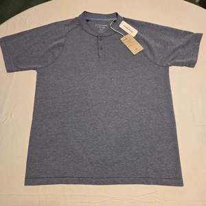 Neu mit Etikett Tommy Bahama IslandZone Poloshirt Herren mittelgrau schwarz UPF 30 schnelltrocknend - Bild 1 von 14