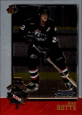 1998 Bowman Chrome CHL #124 Blair Betts - HKY - Image 1 of 2