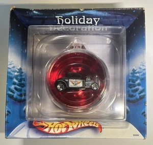 HotWheels Holiday Red Bulb Ornament - State Trooper #51 Auto - Neu im Karton - Bild 1 von 5