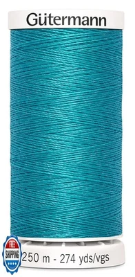 Sew-All Thread 274 Yards-River Blue - Image 1 of 2