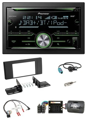 Pioneer Bluetooth Lenkrad DAB 2DIN USB CD Autoradio für BMW X5 E53 2000-2006 - Bild 1 von 4