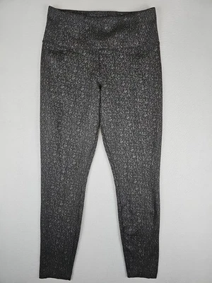 Leggings ajustados con textura Athleta Delancey talla pequeña 26x25,5 gris negro 982961 Foto 1 de 4