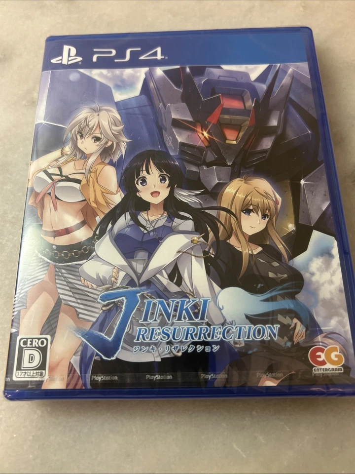 PS4 Jinki Resurrection Japan Import Sealed Anime Mecha Action Game PlayStation - Image 1 of 4