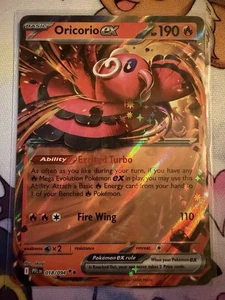 Oricorio ex 018/094 Pokemon TCG Phantasmal Flames Double Rare Holo NM - Picture 1 of 1