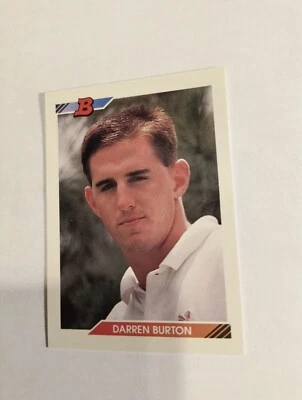 DARREN BURTON 1992 BOWMAN #424 FREE SHIPPING - Image 1 of 2