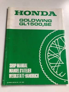 Manual de Taller / Suplemento Honda Gl 1500 Se Goldwing - (N) (1991) (SC22) - Imagen 1 de 2