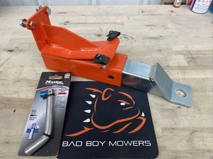 BAD BOY MOWERS OEM 093-1136-98 & 093-1111-00 Maverick Rear Hitch Kit with Pin - Picture 1 of 5