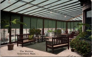 Postcard The Weldon Greenfield Massachusetts MA Unposted - Picture 1 of 2