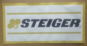 STEIGER TRAKTOR BANNER - 24" X 12"  - Bild 1 von 1