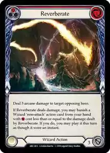 Reverberate (RED) Arcane Rising 1st Edition Flesh and Blood TCG - Picture 1 of 1