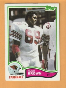 Rush Brown Cardenales de San Luis 1982 Topps #466 Laurinburg Carolina del Norte 2M - Imagen 1 de 2