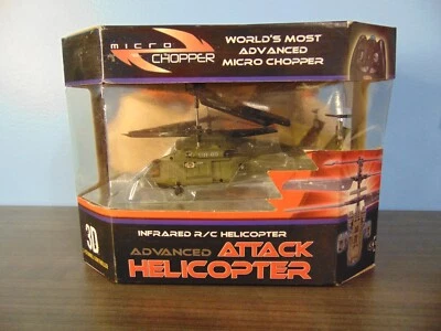 Infared R/C Helicopter with 3-channel controler for 360 degree action - Image 1 of 4