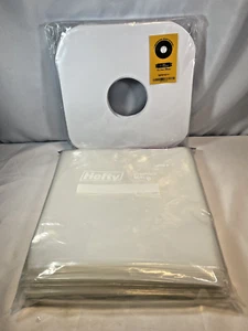 Vinyl Schallplattenhüllen 50x 12" | Kunststoff Außenhüllen & 50x 12" Innenpapierhülle - Bild 1 von 2