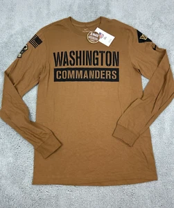 The Nike Tee Washington Commanders NFL Salute To Service Mens Small Long Sleeve - Picture 1 of 10