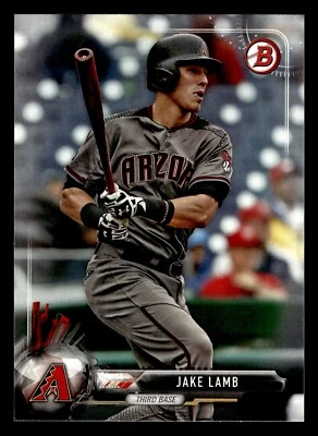JAKE LAMB ⚾ 2017 Bowman #71 Arizona Diamondbacks - Image 1 of 2