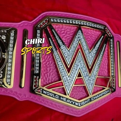 Women's World Heavyweight championship pink Replica title Belt 6mm fast ship - Image 1 of 4
