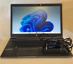 HP ZBook 15u G6 15.5" i7-8565U 32GB RAM 500GB SSD Windows 11 w/ Charger - Picture 1 of 17