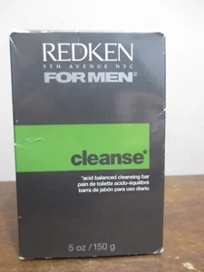 REDKEN for Men Cleanse Acid Balanced Cleansing Bar 5 oz New Sealed - Picture 1 of 1