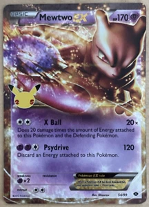 Pokemon Celebrations "Mewtwo EX" 54/99 / Classic Collection / Near Mint - Picture 1 of 2