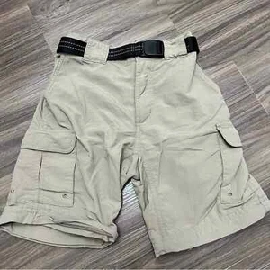Magellan boy sz XS Fishing Shorts Tan khaki shorts - Picture 1 of 6