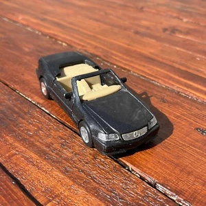 Mercedes-Benz 500SL Diecast Car Convertible - Met Grey . Welly 4.33 - Picture 1 of 5