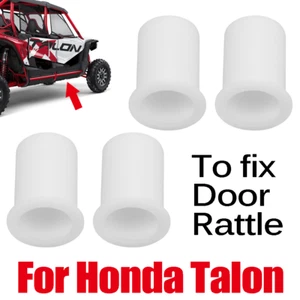 For 19-22 Honda Talon Upgraded Door Bushings Rebuild Set Door Rattle White 4 PCS - Picture 1 of 9