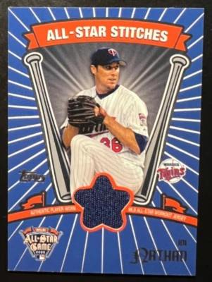 2005 Topps Update All-Star Stitches #JN Joe Nathan D Twins - Image 1 of 2
