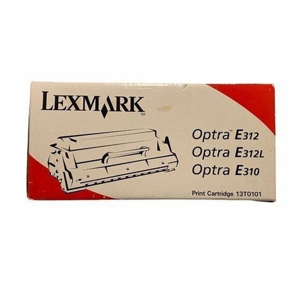 Lexmark Optra Printer Toner Cartridge E312 / E312L / E310 13TO101 Unused Expired - Image 1 of 4