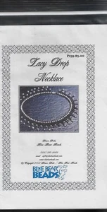 Blue Bear Beads-Lacy Drop Necklace Pattern OOP - Photo 1/2