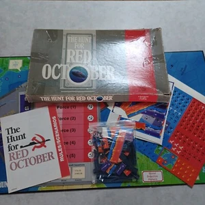 The Hunt for Red October 1988 Vintage Board Game - Picture 1 of 23