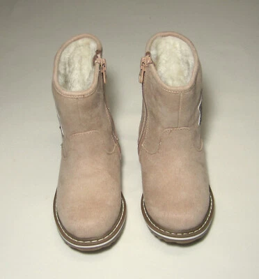 Botas sin cordones con cremallera arco iris para niñas pequeñas tostadas nuevas con etiquetas, Cat & Jack Foto 1 de 4