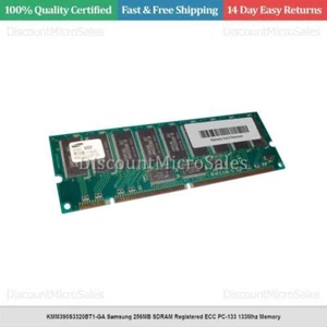 KMM390S3320BT1-GA Samsung 256MB SDRAM Registered ECC PC-133 133Mhz Memory - Picture 1 of 1