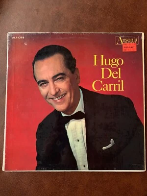 Hugo Del Carril- Hugo Del Carril Argentina Tango ALP-1359 Vinyl 12'' Vintage - Image 1 of 3