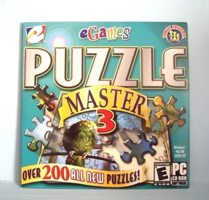 Puzzle Master 3 - PC Gaming Rated E For Everyone (eGames, 2000) - Picture 1 of 1