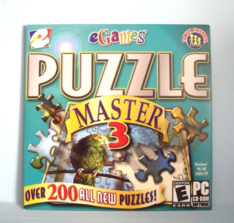 Puzzle Master 3  - PC Gaming Rated E For Everyone (eGames, 2000) - Image 1 of 1