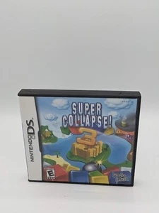 Nintendo DS Super Collapse 3 - Complete in Box w/ Manual - Picture 1 of 3